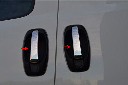 Citroen Nemo UYUMLU Kapı Kolu 4 KAPI 2007 ve ÜZERİ PASLANMAZ KROM