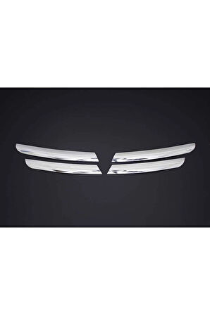 DACİA DOKKER UYUMLU ÖN PANJUR 4 PARÇA 2012-2017 PASLANMAZ KROM