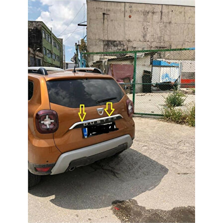 DACİA DUSTER UYUMLU BAGAJ ÇITASI 2018-2024 PASLANMAZ KROM