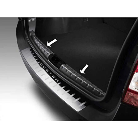 DACİA DUSTER UYUMLU BAGAJ İÇ EŞİĞİ 2 PARÇA 2018-2024 PASLANMAZ KROM