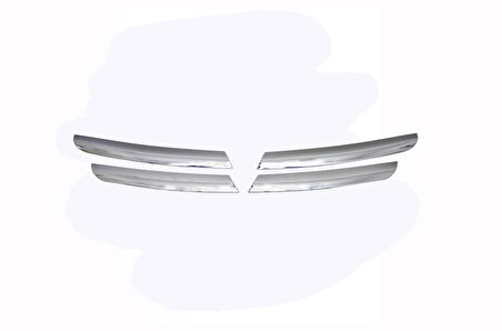 DACİA LODGY UYUMLU ÖN PANJUR 4 PARÇA 2012-2015 PASLANMAZ KROM