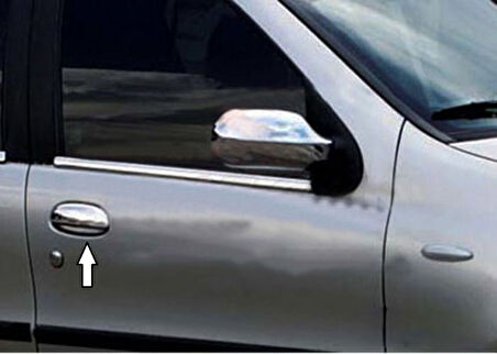 FİAT ALBEA UYUMLU KAPI KOLU 4 PARÇA 2002-2012 PASLANMAZ KROM