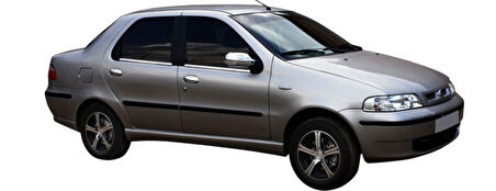 FİAT ALBEA UYUMLU CAM ÇITASI 4 PARÇA 2002-2012 PASLANMAZ KROM