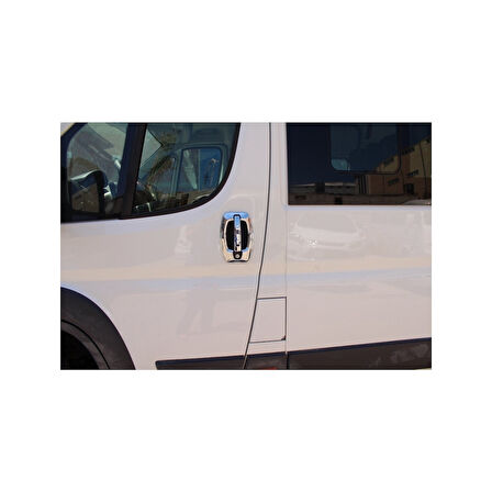 FİAT DUCATO UYUMLU KAPI KOLU 4 KAPI 8 PARÇA (SET) 2006-2014 PASLANMAZ KROM