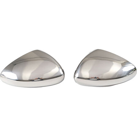 FİAT EGEA UYUMLU SEDAN/HB/SW AYNA KAPAĞI 2 PARÇA 2015 ÜZERİ PASLANMAZ KROM