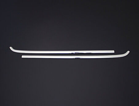 FİAT FİORİNO UYUMLU CAM ÇITASI 2 PARÇA 2007 ÜZERİ PASLANMAZ KROM