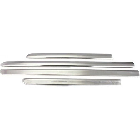 FİAT GRANDE PUNTO UYUMLU YAN KAPI ÇITASI 4 PARÇA 2005 ÜZERİ PASLANMAZ KROM