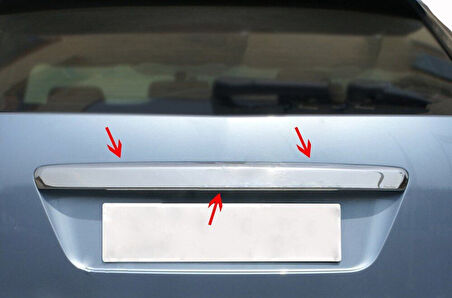 FORD C-MAX UYUMLU BAGAJ ÇITASI 2003-2010 PASLANMAZ KROM