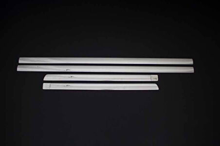 FORD C-MAX UYUMLU YAN KAPI ÇITASI 4 PARÇA 2003-2010 PASLANMAZ KROM