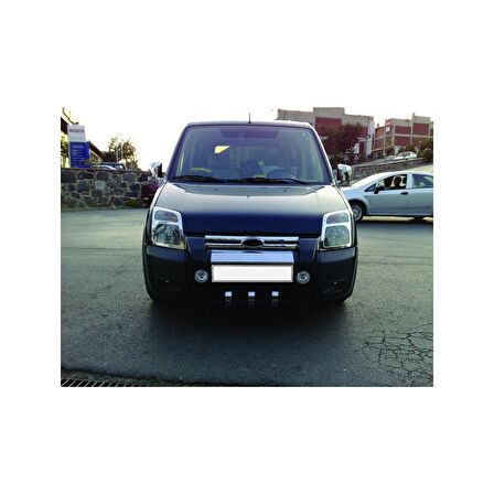 FORD CONNECT UYUMLU ÖN PANJUR 1 PARÇA 2009-2014 PASLANMAZ KROM