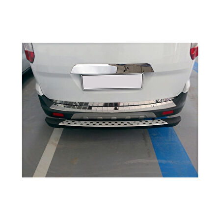 FORD CONNECT UYUMLU ARKA TAMPON EŞİĞİ 2009-2014 PASLANMAZ KROM