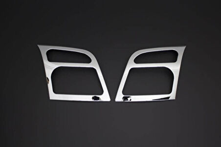 FORD CONNECT UYUMLU FAR ÇERÇEVESİ 2 PARÇA 2009-2014 PASLANMAZ KROM