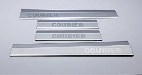 FORD TOURNEO COURİER UYUMLU KAPI EŞİĞİ 4 PARÇA 2014-2017 PASLANMAZ KROM