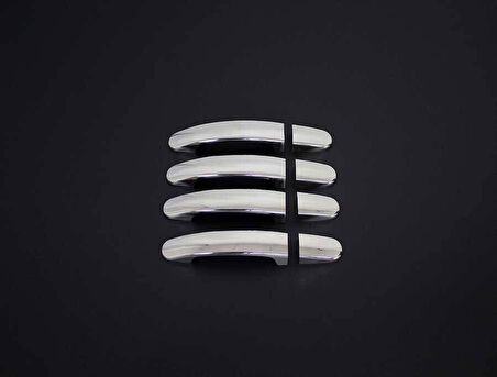 FORD CUSTOM UYUMLU KAPI KOLU 4 KAPI 8 PARÇA 2012 VE ÜZERİ PASLANMAZ KROM