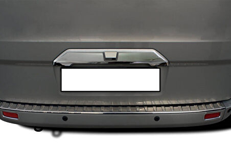 FORD CUSTOM UYUMLU BAGAJ ÇITASI TEK KAPILI KAMERALI 2012 ÜZERİ PASLANMAZ KROM