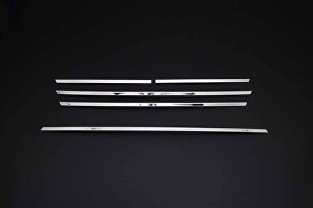 FORD CUSTOM UYUMLU ÖN TAMPON ÇITASI 5 PARÇA 2012-2017 PASLANMAZ KROM