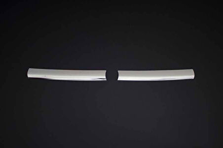 FORD CUSTOM UYUMLU ÖN PANJUR 2 PARÇA 2012-2017 PASLANMAZ KROM