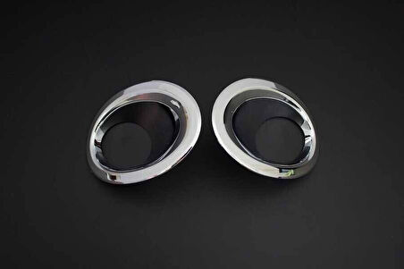 FORD CUSTOM UYUMLU SİS ÇERÇEVE 2 PARÇA 2012-2017 PASLANMAZ KROM