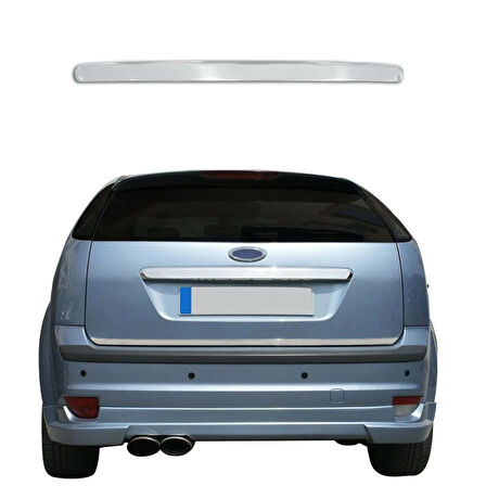 FORD FOCUS 2 HB UYUMLU BAGAJ ÇITASI 2005-2011 PASLANMAZ KROM