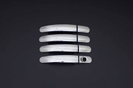 FORD FOCUS FACELİFT HB/SEDAN/SW UYUMLU KAPI KOLU 4 PARÇA 2005-2011 PASLANMAZ KROM