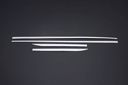 FORD FOCUS 3 HB/SEDAN UYUMLU YAN KAPI ÇITASI 4 PARÇA 2011-2017 PASLANMAZ KROM