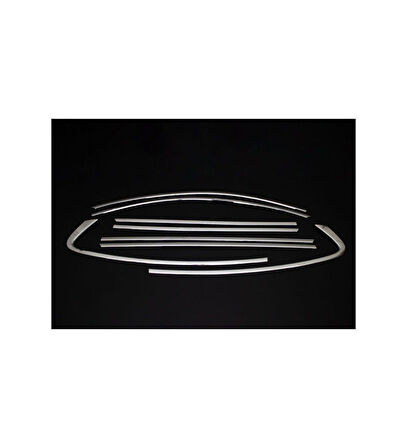 FORD FOCUS 4 HB/SEDAN UYUMLU CAM ÇITASI 8 PARÇA 2018 VE SONRASI PASLANMAZ KROM