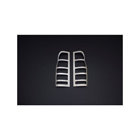 FORD TRANSİT UYUMLU STOP ÇERÇEÇEVESİ 2 PARÇA 2000-2013 PASLANMAZ KROM