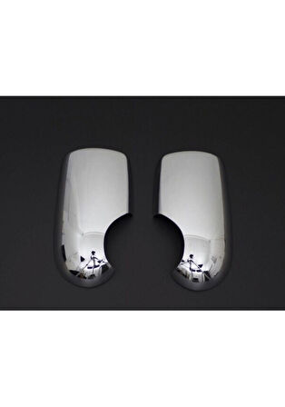 FORD TRANSİT UYUMLU AYNA KAPAĞI 2 PARÇA 2000-2013 PASLANMAZ KROM