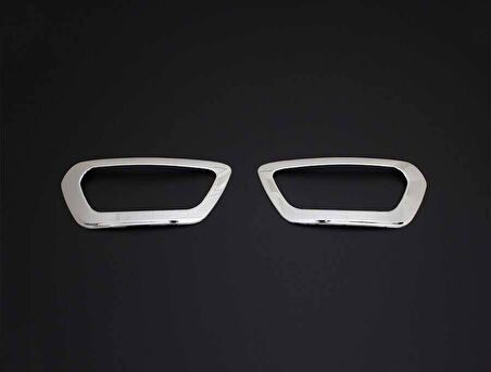 FORD TRANSİT UYUMLU SİS ÇERÇEVE 2 PARÇA 2019 VE ÜZERİ PASLANMAZ KROM