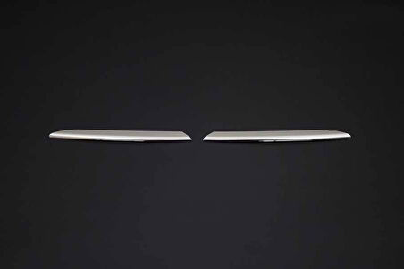 HONDA CİVİC UYUMLU SİS FARI ÇITASI 2 PARÇA 2016-2021 PASLANMAZ KROM