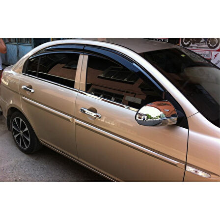 HYUNDAİ ACCENT ERA UYUMLU AYNA KAPAĞI ABS KROM 2 PARÇA 2005-2011