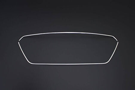 HYUNDAİ İ 20 UYUMLU ÖN PANJUR ÇERÇEVESİ 2 PARÇA 2014 VE ÜZERİ PASLANMAZ KROM