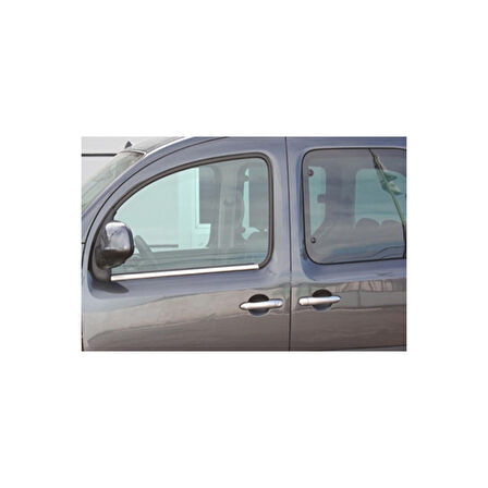 MERCEDES CİTAN UYUMLU CAM ÇITASI 2 PARÇA 2013 VE ÜZERİ PASLANMAZ KROM