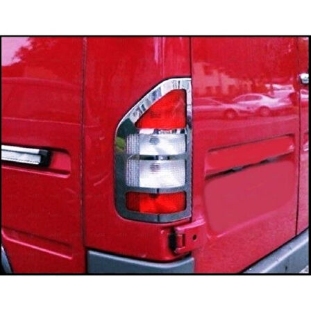 MERCEDES SPRİNTER W901 UYUMLU STOP ÇERÇEVESİ 2 PARÇA 1998-2006 PASLANMAZ KROM