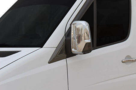 MERCEDES SPRİNTER W906 UYUMLU AYNA KAPAĞI 2 PARÇA 2006-2018 PASLANMAZ KROM