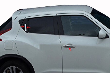 NİSSAN JUKE UYUMLU KAPI KOLU 4 PARÇA 2010-2020 PASLANMAZ KROM