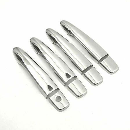 NİSSAN PULSAR UYUMLU KAPI KOLU SENSÖRLÜ 4 PARÇA 2014-2021 PASLANMAZ KROM