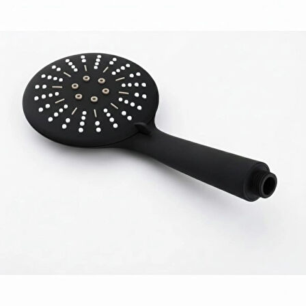 Elit siyah Banyo Duş Başlığı El duşu 3 Fonksiyonlu