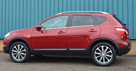 NİSSAN Qashqai FACELİFT UYUMLU CAM ÇITASI 4 PARÇA 2010-2014 PASLANMAZ KROM