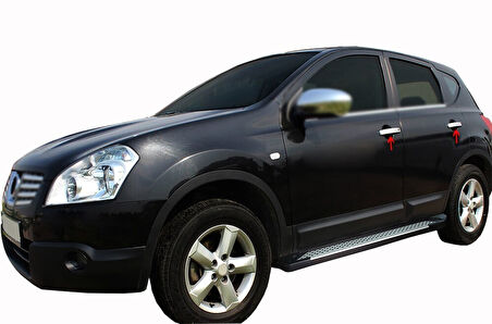 NİSSAN Qashqai UYUMLU KAPI KOLU SENSÖRLÜ 4 PARÇA 2014 ve ÜZERİ PASLANMAZ KROM