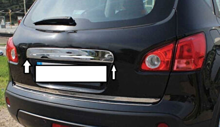 NİSSAN Qashqai UYUMLU BAGAJ ÇITASI 2014 ve ÜZERİ PASLANMAZ KROM