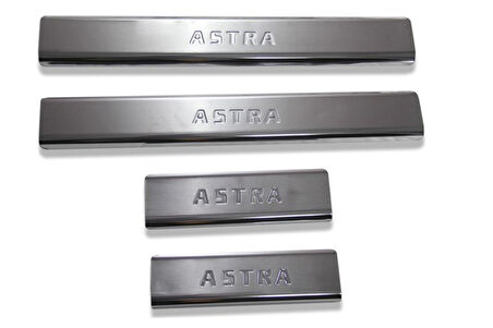 OPEL ASTRA G HB/SEDAN/SW UYUMLU KAPI EŞİĞİ 4 PARÇA 1998-2009 PASLANMAZ KROM