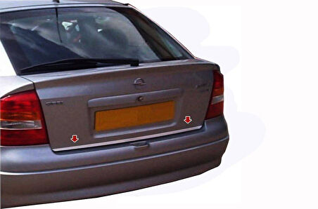 OPEL ASTRA G HB UYUMLU BAGAJ ALT ÇITASI 1998-2009 PASLANMAZ KROM