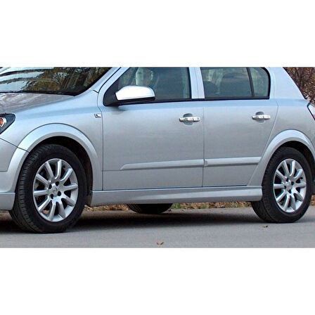 OPEL ASTRA H HB UYUMLU AYNA KAPAĞI 2 PARÇA 2004-2013 PASLANMAZ KROM