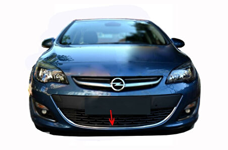 OPEL ASTRA J HB/SD/SW  UYUMLU ÖN TAMPON ÇITASI 2010-2014 PASLANMAZ KROM