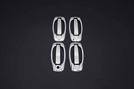 OPEL COMBO D UYUMLU KAPI KOLU 4 KAPI 8 PARÇA 2011-2018 PASLANMAZ KROM