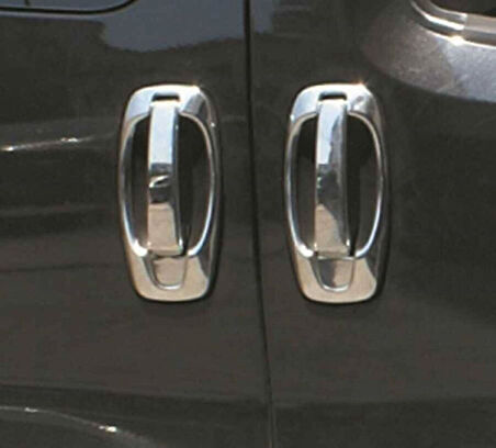 OPEL COMBO D UYUMLU KAPI KOLU 4 KAPI 8 PARÇA 2011-2018 PASLANMAZ KROM