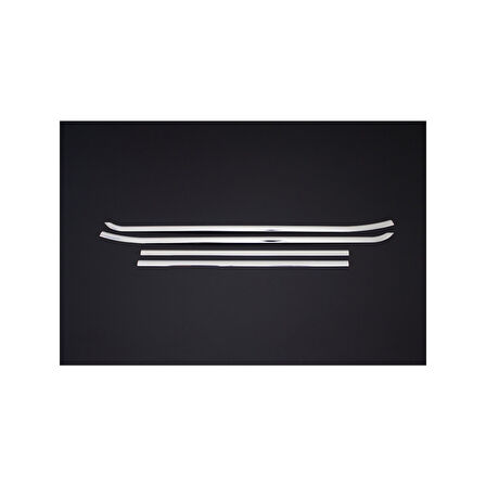 OPEL COMBO D UYUMLU CAM ÇITASI 4 PARÇA 2011-2018 PASLANMAZ KROM