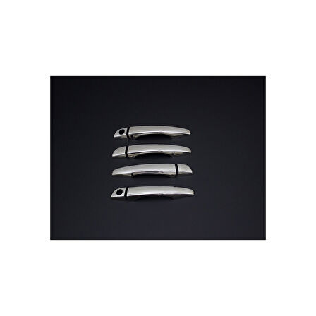 OPEL COMBO E UYUMLU KAPI KOLU 4 PARÇA 2019 ve ÜZERİ PASLANMAZ KROM