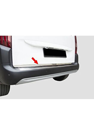 OPEL COMBO E UYUMLU BAGAJ ALT ÇITA 1 PARÇA 2019 ve ÜZERİ PASLANMAZ KROM